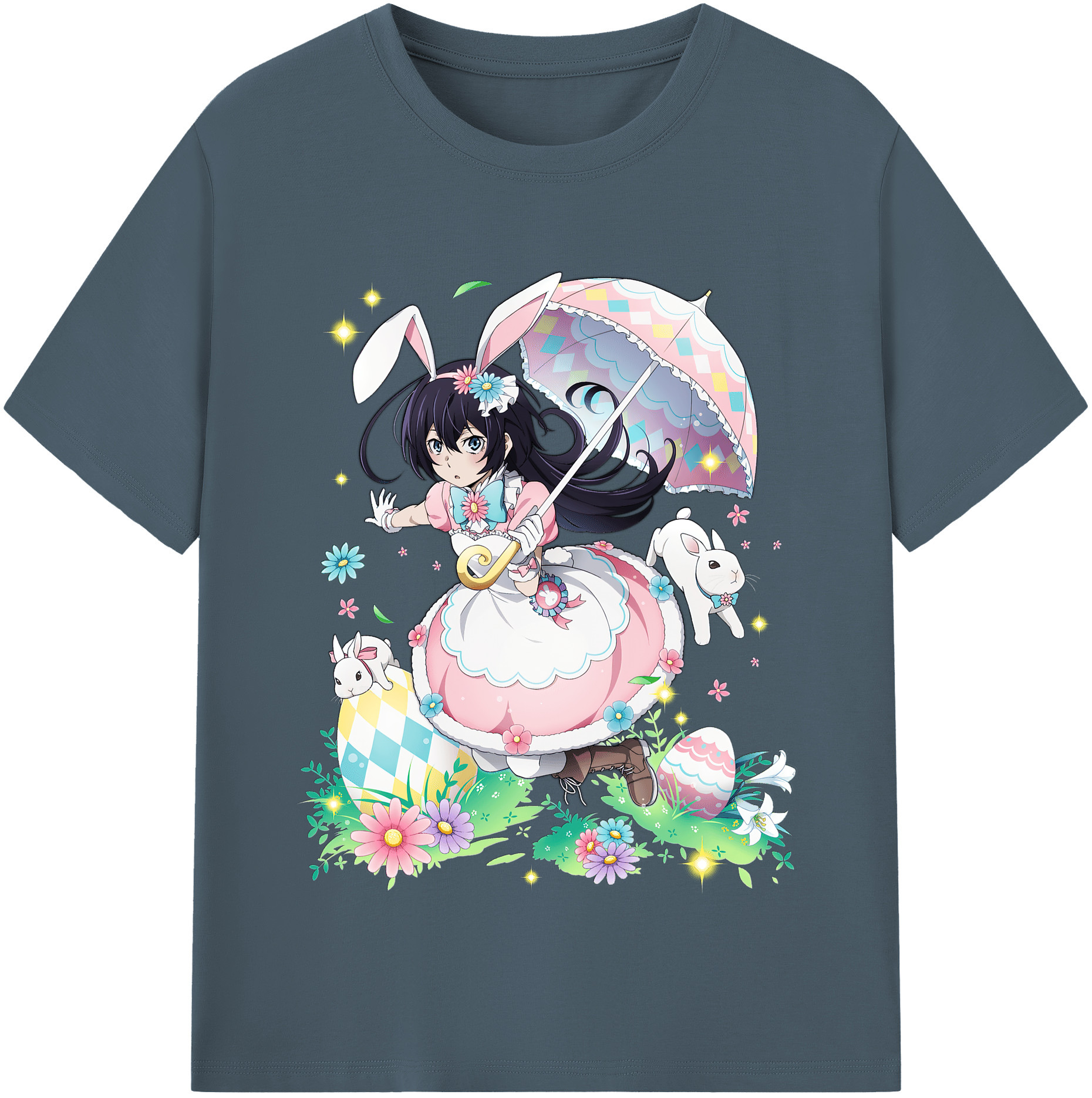 （画像用） 文豪ストレイドッグス Bungo Stray Dogs 綿100％半袖Tシャツ（フロントプリント）